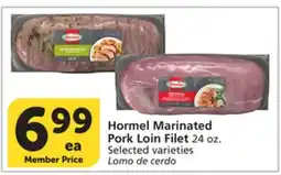 Vons Hormel Marinated Pork Loin Filet offer