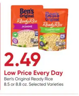Stater Bros Ben's Original Ready Rice offer