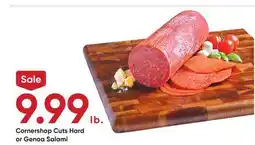 Stater Bros Cornershop Cuts Hard or Genoa Salami offer