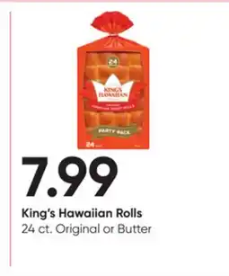Stater Bros King's Hawaiian Rolls offer
