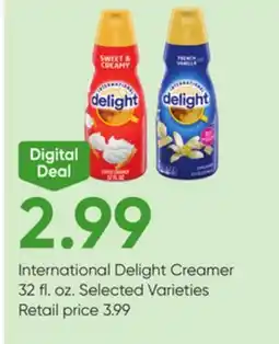 Stater Bros International Delight Creamer offer