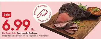 Stater Bros Fresh Beef Loin Tri Tip Roast offer