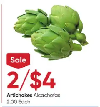 Stater Bros Artichokes offer