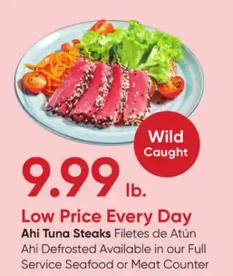 Stater Bros Ahi Tuna Steaks offer