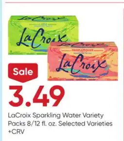 Stater Bros LaCroix Sparkling Water Variety Packs offer