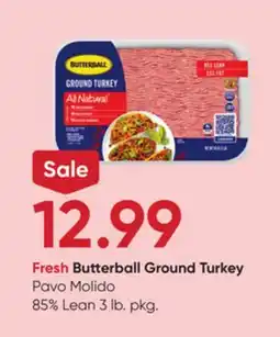 Stater Bros Butterball Ground Turkey offer