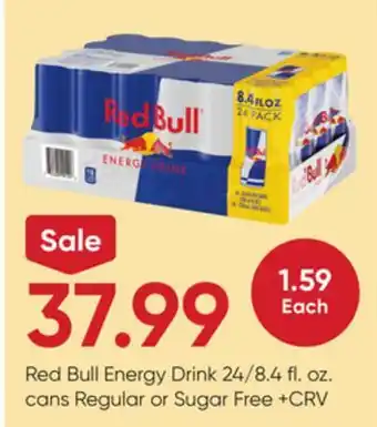 Stater Bros Red Bull Energy Drink offer