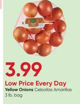 Stater Bros Yellow Onions offer