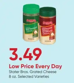 Stater Bros Stater Bros. Grated Cheese offer