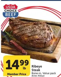 Albertsons Ribeye Steak offer