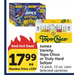 Albertsons Jumex Variety, Topo Chico or Truly Hard Seltzer offer