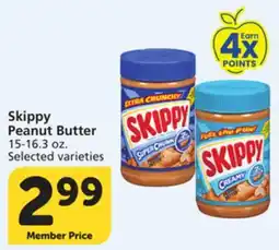 Albertsons Skippy Peanut Butter offer