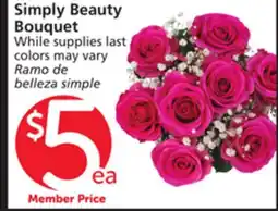 Albertsons Simply Beauty Bouquet offer