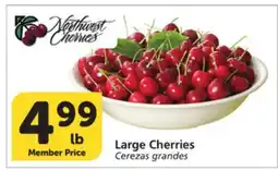 Albertsons Large Cherries offer