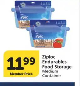 Albertsons Ziploc Endurables Food Storage offer