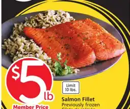 Albertsons Salmon Fillet offer