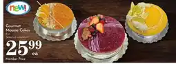 Pavilions Gourmet Mousse Cakes offer