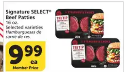 Albertsons Signature SELECT Beef Patties offer