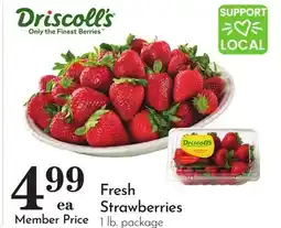 Pavilions Fresh Strawberries offer
