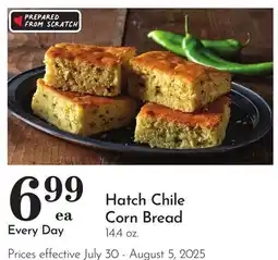 Pavilions Hatch Chile Corn Bread offer