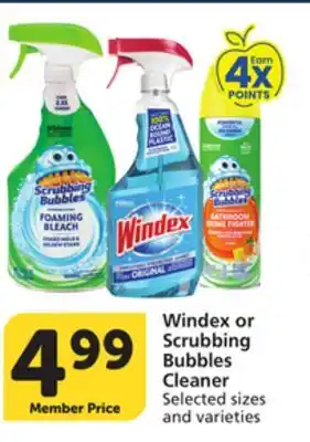 Albertsons Windex or Scrubbing Bubbles Cleaner offer