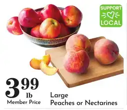 Pavilions Large Peaches or Nectarines offer