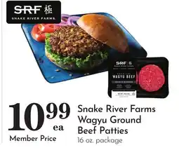 Pavilions Snake River Farms Wagyu Ground Beef Patties offer