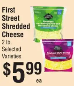 Smart & Final First Street Shredded Cheese offer