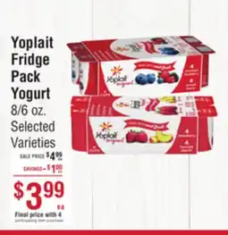 Smart & Final Yoplait Fridge Pack Yogurt offer