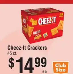Smart & Final Cheez-It Crackers offer