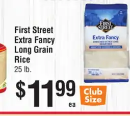 Smart & Final First Street Extra Fancy Long Grain Rice offer