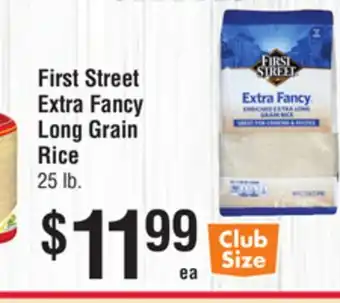 Smart & Final First Street Extra Fancy Long Grain Rice offer