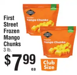 Smart & Final First Street Frozen Mango Chunks offer