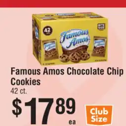 Smart & Final Famous Amos Chocolate Chip Cookies offer