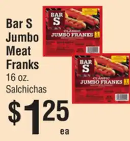 Smart & Final Bar S Jumbo Meat Franks offer