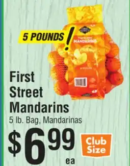 Smart & Final First Street Mandarins offer
