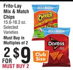Smart & Final Frito-Lay Mix & Match Chips offer