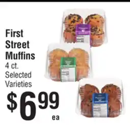 Smart & Final First Street Muffins offer