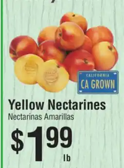 Smart & Final Yellow Nectarines offer