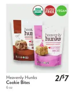Fresh Thyme Heavenly Hunks Cookie Bites offer