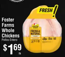 Smart & Final Foster Farms Whole Chickens offer