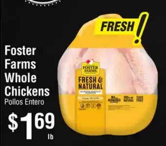 Smart & Final Foster Farms Whole Chickens offer