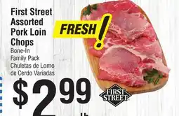 Smart & Final First Street Assorted Pork Loin Chops offer