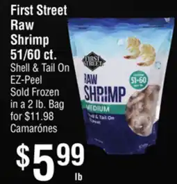 Smart & Final First Street Raw Shrimp offer