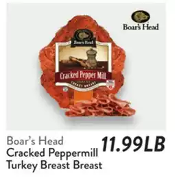 Fresh Thyme Boar's Head Cracked Peppermill Turkey Breast Breast offer