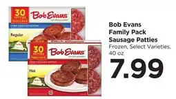 Food 4 Less Bob Evans Family Pack Sausage Patties offer