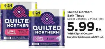 Food 4 Less Quilted Northern Bath Tissue offer