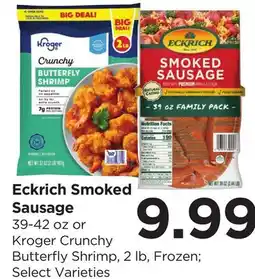 Food 4 Less Eckrich Smoked Sausage offer