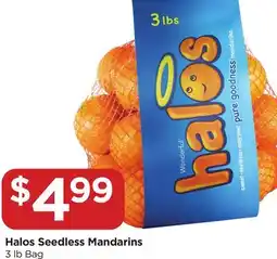 Food 4 Less Halos Seedless Mandarins offer