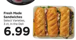 Food 4 Less Fresh Made Sandwiches offer